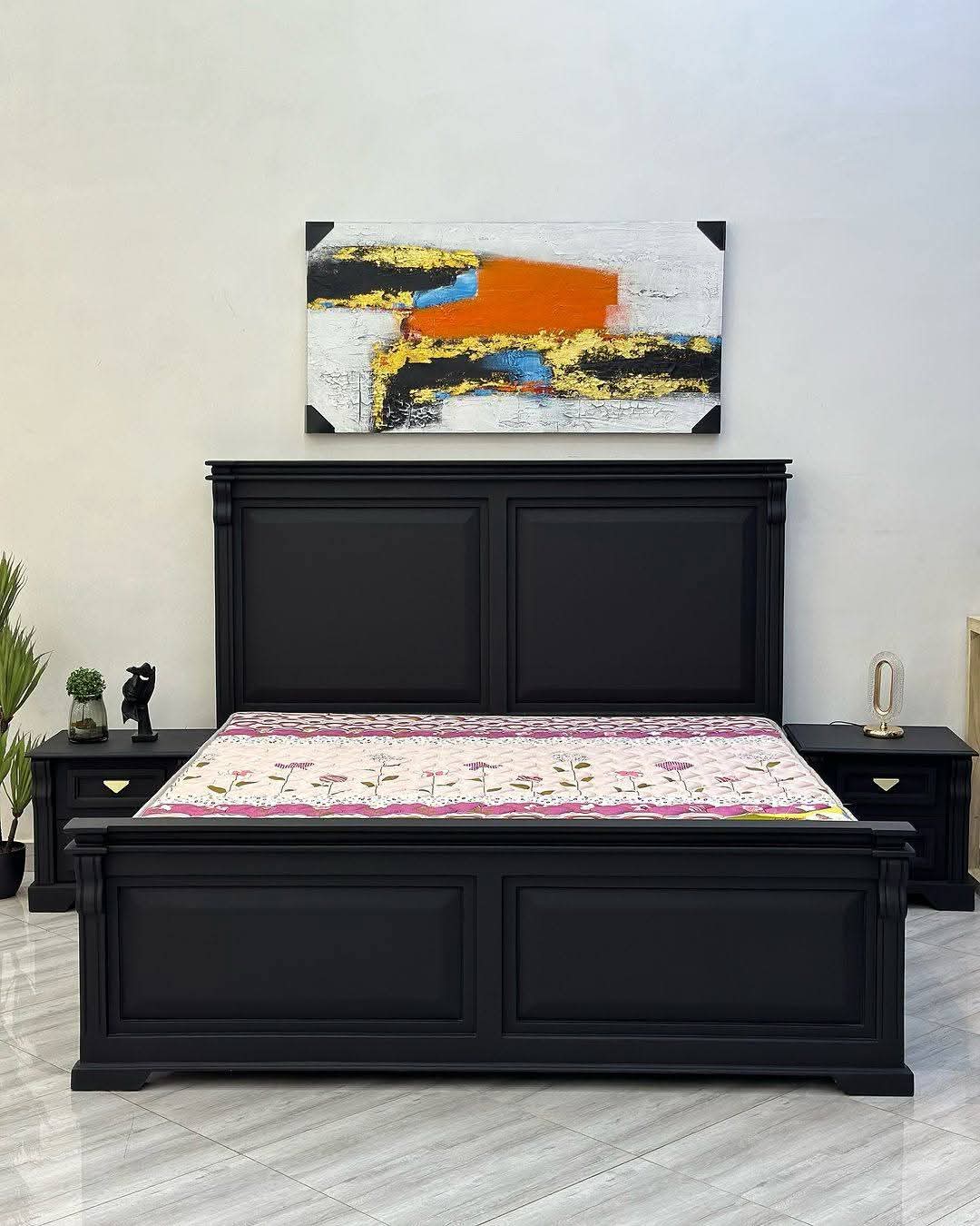Classic Wooden Bed