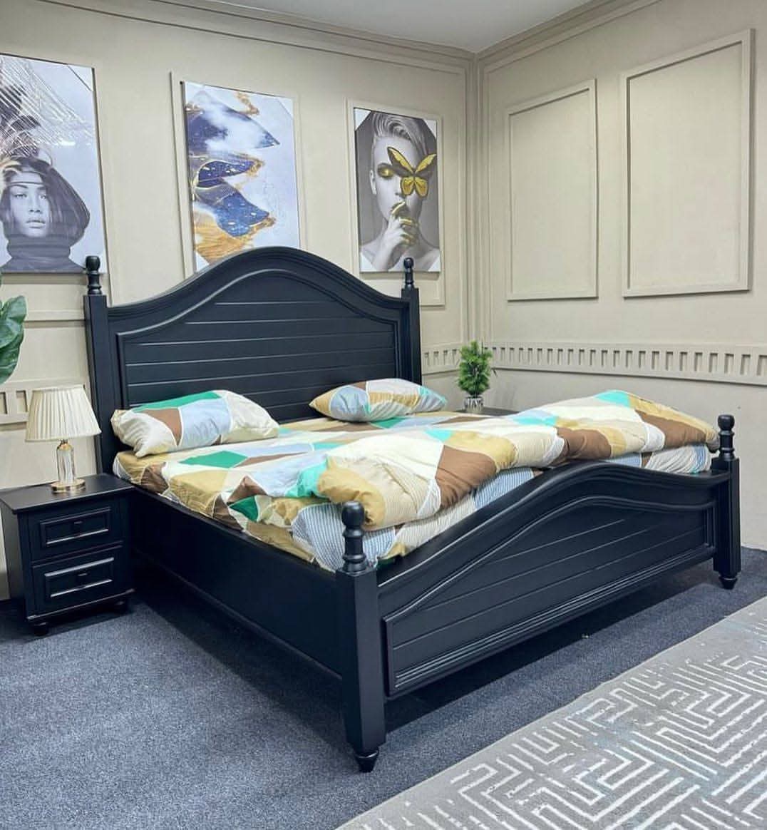 Classic Wooden Bed