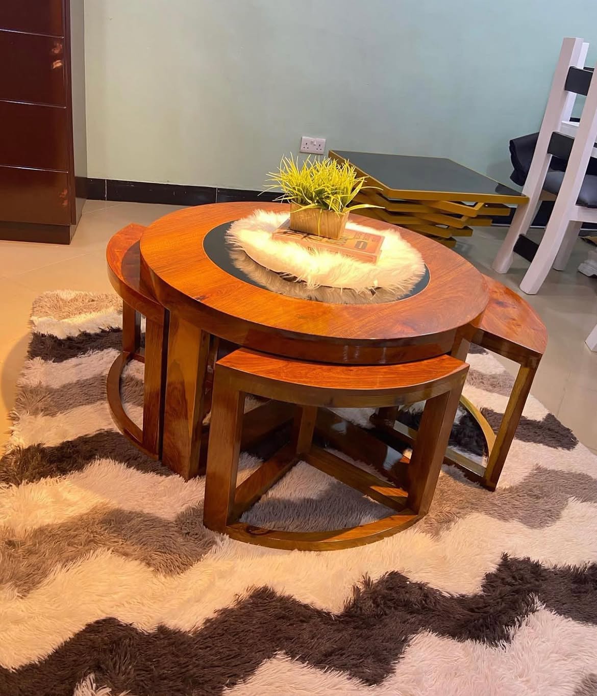 Artisan Calacatta Marble Table