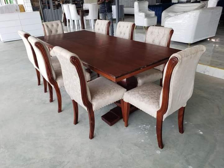 Modern Marble-Top Dining Set